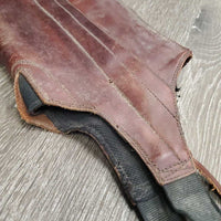 Half Chaps *gc/fair, dirty, faded, stainsn, scratches, scrapes
