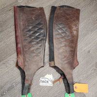 Half Chaps *gc/fair, dirty, faded, stainsn, scratches, scrapes
