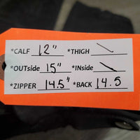 Cloth Half Chaps *fair, v.peeled, dirt
