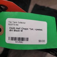 Cloth Half Chaps *fair, v.peeled, dirt
