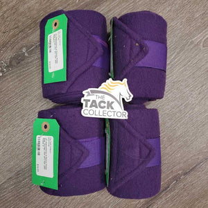 4 Fleece Polos, bag *xc/vgc, mnr dirt, hair, pills