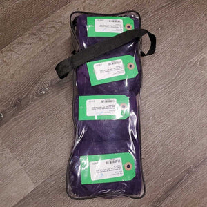4 Fleece Polos, bag *xc/vgc, mnr dirt, hair, pills