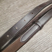 1 ONLY Leather Elastic Side Rein *vgc, clean, creases, dry, scratches
