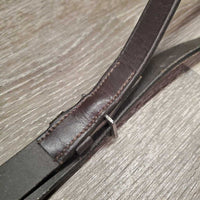 1 ONLY Leather Elastic Side Rein *vgc, clean, creases, dry, scratches
