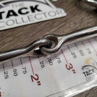 Thin Argentine Style Combo Tom Thumb Jointed Med Shank Western Bit *vgc/gc, dirt, residue, scratches
