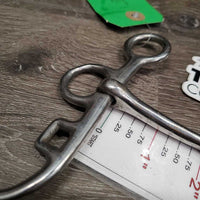 Thin Argentine Style Combo Tom Thumb Jointed Med Shank Western Bit *vgc/gc, dirt, residue, scratches
