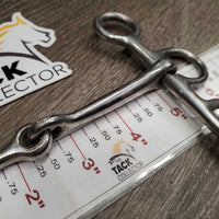 Thin Argentine Style Combo Tom Thumb Jointed Med Shank Western Bit *vgc/gc, dirt, residue, scratches