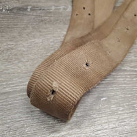 Long Nylon Latigo *gc/fair, dirty, rubs, stiff, frays, snags, stains, NO tie
