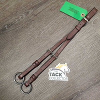 Adjustable Leather Running Martingale Attachment ONLY, buckle end *gc/vgc, mnr dirt?dust, creases
