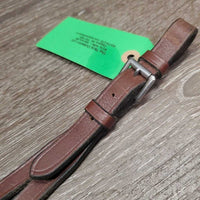 Adjustable Leather Running Martingale Attachment ONLY, buckle end *gc/vgc, mnr dirt?dust, creases

