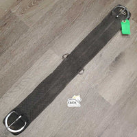 Neoprene Covered Nylon Web Cinch, 2x D Rings *gc/fair, clean, faded, v.peeled neoprene
