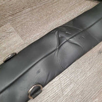 Soft Neoprene Covered Cinch, 2x D Rings *vgc, clean, dents, scrapes, mnr rust spot
