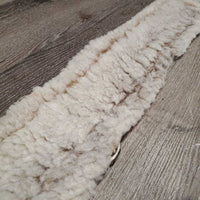 Nylon Web Fleece Cinch, 2x D's *gc/fair, hair, rust, clean, stains, clumpy, folded, edges: curls & rubs
