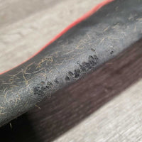 Thick Soft Neoprene Cinch, 2x D Rings *gc/fair, clean & residue, chipped & rips, older, stains, faded
