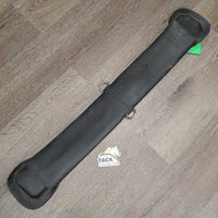 Thick Soft Neoprene Cinch, 2x D Rings *gc/fair, clean & residue, chipped & rips, older, stains, faded
