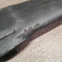 Thick Soft Neoprene Cinch, 2x D Rings *gc/fair, clean & residue, chipped & rips, older, stains, faded
