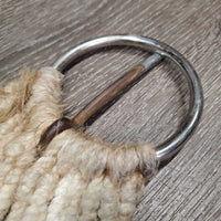 15 String Cinch, 2x D Rings *gc, dirty, stains, hairy, rubs, rusty
