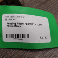 Fencing Pliers *gc/fair, v.rusty
