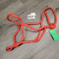 Round Hollow Nylon Rope Halter *xc, clean?stains, older?
