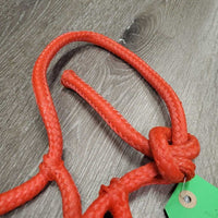 Round Hollow Nylon Rope Halter *xc, clean?stains, older?
