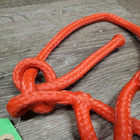 Round Hollow Nylon Rope Halter *xc, clean?stains, older?
