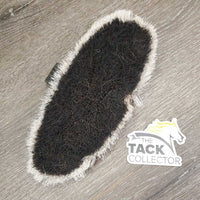 Short Bristle Dandy Brush, handle *gc, hairy, dirt?dusty, bent bristles
