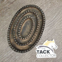 Thick Rubber Curry, handle *gc/fair, dirty, faded, v.worn teeth, stiff
