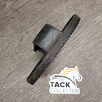 Thick Rubber Curry, handle *gc/fair, dirty, faded, v.worn teeth, stiff
