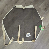 VINTAGE Mesh Fly Neck ONLY *fair, holes, dirt, unstitched velcro, repairs?
