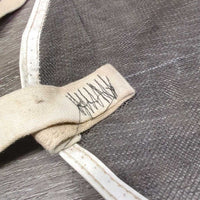 VINTAGE Mesh Fly Neck ONLY *fair, holes, dirt, unstitched velcro, repairs?
