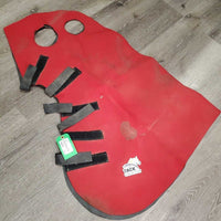 Full Face & Neck Sweat Cover, velcro *gc/fair, dirty, stains, edge rubs & frays
