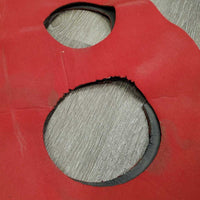 Full Face & Neck Sweat Cover, velcro *gc/fair, dirty, stains, edge rubs & frays
