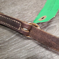 Western Neck Strap Only, snap *gc, dirt, rust, dry, stiff, NO Martingale

