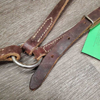 Western Neck Strap Only, snap *gc, dirt, rust, dry, stiff, NO Martingale
