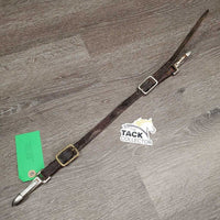 Adjustable Leather Tie Down? Strap, 2x snaps *fair, stains, dirty, scrapes, rust, xholes
