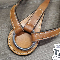 Silver/Leather Headstall, Breastplate *gc/fair, clean, stains, edge scrapes & rubs, mnr creases, TORN Holes, Missing screws
