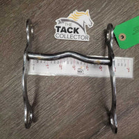 *NOT for actual USE *Light Western Curb Bit *gc, clean, V.BENT, residue, mnr film & stains
