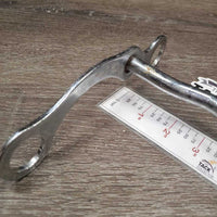 *NOT for actual USE *Light Western Curb Bit *gc, clean, V.BENT, residue, mnr film & stains
