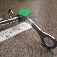 *NOT for actual USE *Light Western Curb Bit *gc, clean, V.BENT, residue, mnr film & stains
