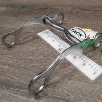 *NOT for actual USE *Light Western Curb Bit *gc, clean, V.BENT, residue, mnr film & stains
