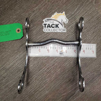 *NOT for actual USE *Light Western Curb Bit *gc, clean, V.BENT, residue, mnr film & stains
