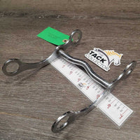 *NOT for actual USE *Light Western Curb Bit *gc, clean, V.BENT, residue, mnr film & stains
