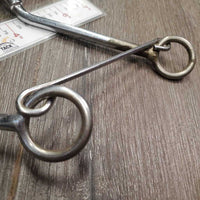 LS Jointed Copper Western Bit *gc, clean, stains, chews, scratches, discolored
