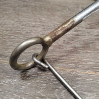LS Jointed Copper Western Bit *gc, clean, stains, chews, scratches, discolored
