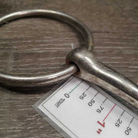 Thin Western Loose Ring Bit *fair, rust, peeled, scuffs, older
