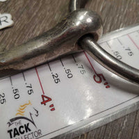 Thin Western Loose Ring Bit *fair, rust, peeled, scuffs, older
