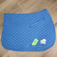 Quilt Jumper Saddle Pad *gc, hair, pills, stains, mnr threads, dirt
