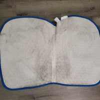 Quilt Jumper Saddle Pad *gc, hair, pills, stains, mnr threads, dirt
