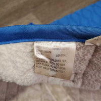 Quilt Jumper Saddle Pad *gc, hair, pills, stains, mnr threads, dirt
