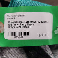 Soft Mesh Fly Mask, tag *new, hairy fleece
